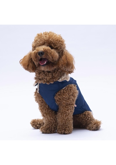 Pawstar Lacivert Yukon Köpek Yeleği Kıyafeti Köpek Yağmurluk