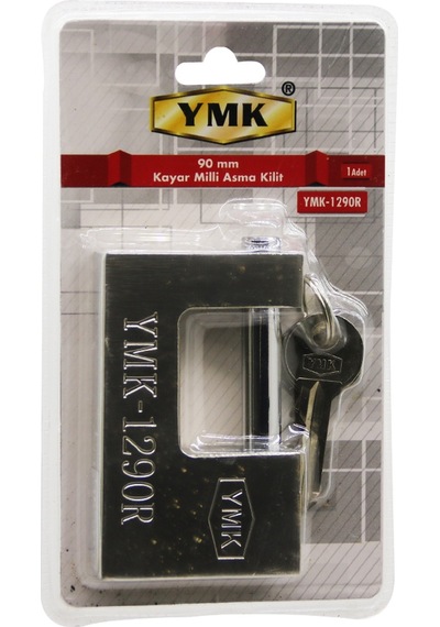 90mm Gri Kayar Milli Asma Kilit 5492