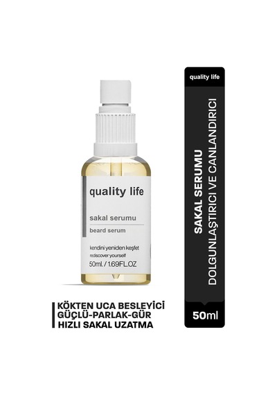 Quality Life Sakal ve Bakım Serumu 50 ML
