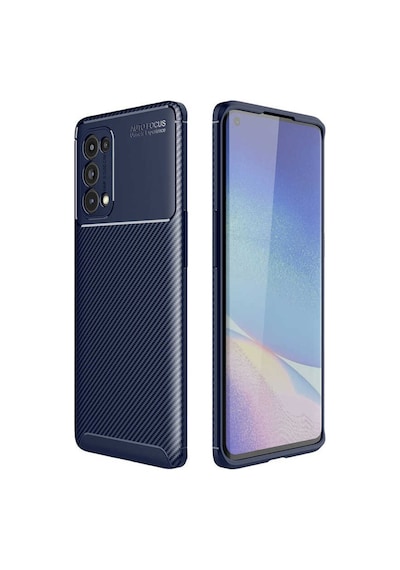 Oppo Reno 5 Pro 5G Kılıf Karbon Silikon Case