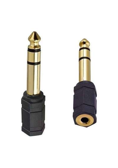 3.5 Mm Dişi 6.3 Mm Erkek Jack Kulaklık Piyano Çevirici Jack Kulaklık Amfi Çevirici