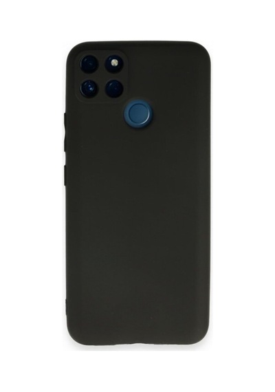 Oppo Realme C25y / C21y Kılıf First Silikon Telefon Kılıfı Telefon Kabı Col141869-siyah