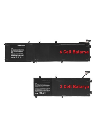 Retro Dell Precision M5520 Xps 15-9560 Uyumlu Batarya 6gtpy 6 Cell 97wh - Rdl-208