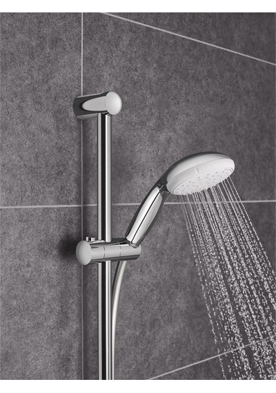 Grohe Tempesta 100 Sürgülü Duş Seti, 2 Akışlı, Krom, 2759810e Krom