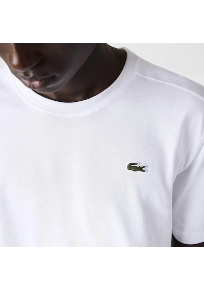 Lacoste Erkek T-shırt Th7618-001 Th7618-001 Beyaz