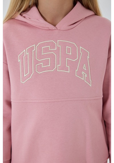 U.S. Polo Assn. Kız Çocuk Pembe Eşofman Takımı 5274-30121 Pembe