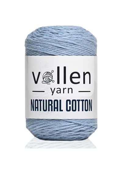 100gr/200mt Premıum Doğal Koton Amıgurumi Ve Punch Ipi,tığ Işi El Örgü Ipi,mavi