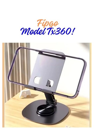 Model Tx360 Masa Üstü Tablet Ve Telefon Tutucu Stand 360 Derece Döndürülebilir
