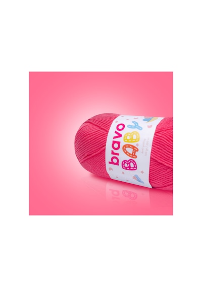Baby Tüylenmez Anti Pilling Bebek Yünü 100 Gr 250 Metre Renk Kodu: 525 Şeker Pembe