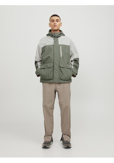 Jack & Jones Jack Jones Erkek Su Geçirmez Softshell Mont 12253569 Yeşil