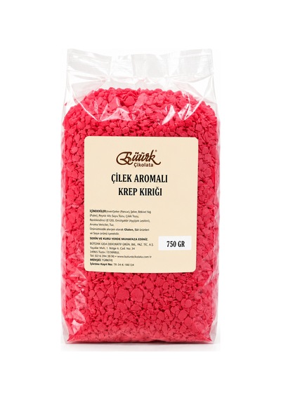 Ertürk Çilek Aromalı Krep Kırığı 750 Gr