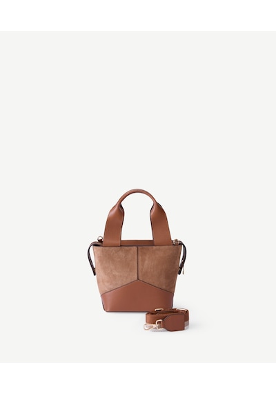 Yargıcı Çapraz Deri Kova Çanta 26kkcn3048x 057 Taba