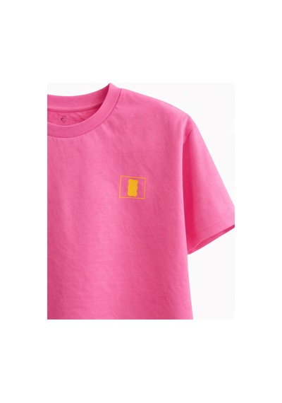 Haribo Lisanslı Geometrik Şortlu Kız Çocuk T-shirt Şort Takım Pembe