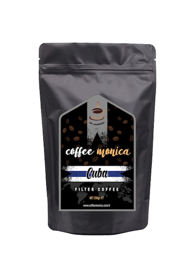 Coffeemonica Cuba Serrano Lavado Öğütülmüş Filtre Kahve 250 G