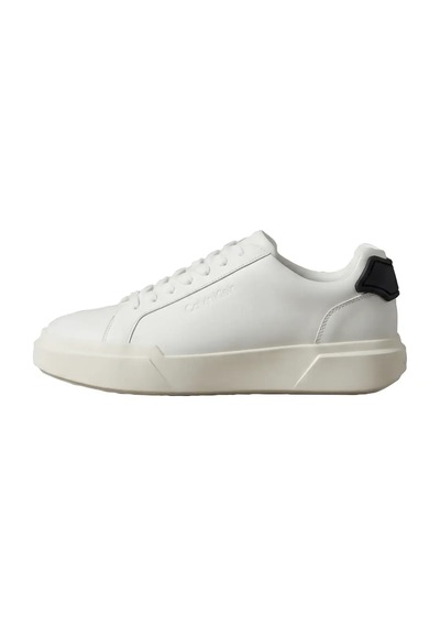 Calvin Klein Chunky Cupsole Laceu, 01w Erkek Beyaz Günlük Spor Ayakkabı