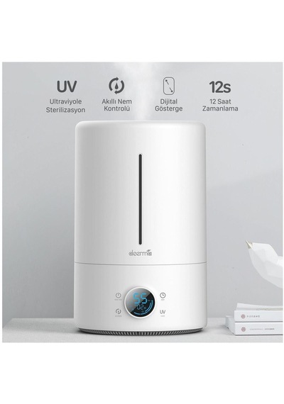 Deerma Ultraviyole Ultrasonic Soğuk Buhar Makinesi F628S