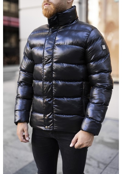 Famoda Yeni Sezon Erkek Siyah Dik Yaka Mont -fn48900 001