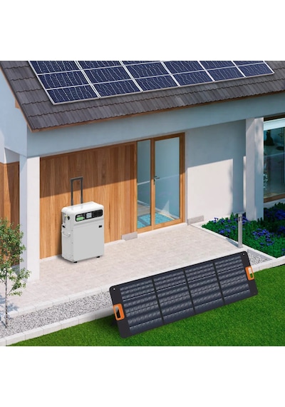 IEETEK 5120WH Taşınabilir Elektrik Güç Kaynağı %99.99 MPPT BMS Çoklu Koruma Kablosuz Şarj - SH4000