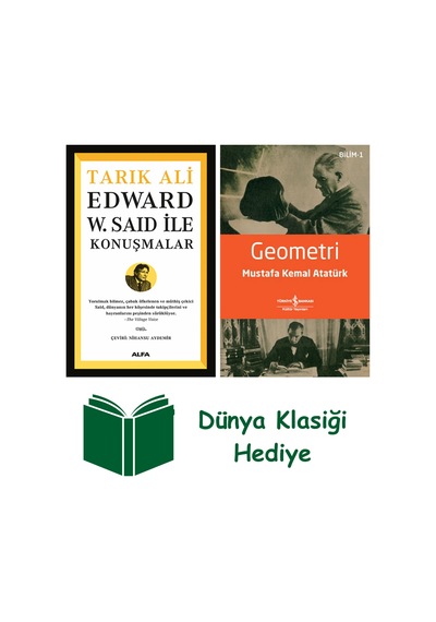 Edward W. Said İle Konuşmalar + Geometri + Dünya Klasiği Hediye