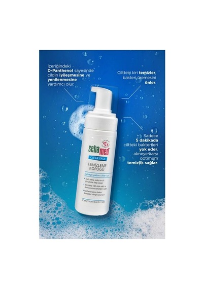Sebamed Yüz Temizleme Köpüğü 150ml.