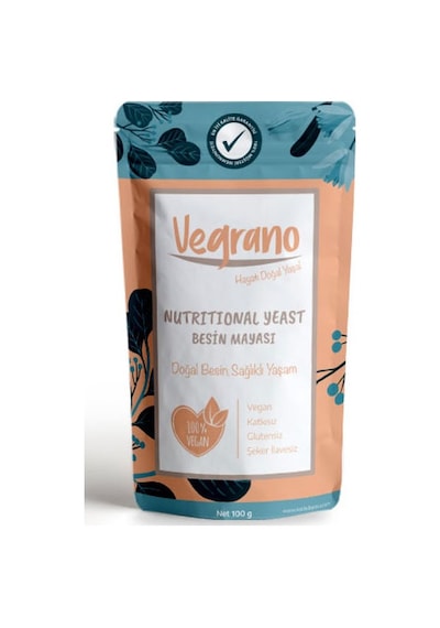 Vegrano Nutritional Yeast Besin Mayası 100 G