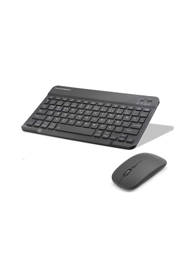 Kablosuz Bluetooth Smart Klavye Ve Mouse Seti - Siyah Hdx2508 Diğer