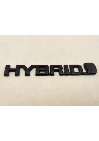 Toyota Hilux Uyumlu Hybrid Piano Black Çamurluk Yazısı 3m 3d Abs