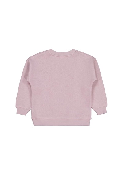 Civil Girls Posıtıvıty Baskılı 2-5 Yaş Sweatshirt - Pembe Açık Gül Kurusu