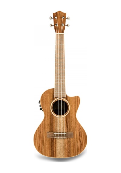 Lanikai Acs-cet Akasya Tenor Elektro Ukulele Profesyonel - Masif