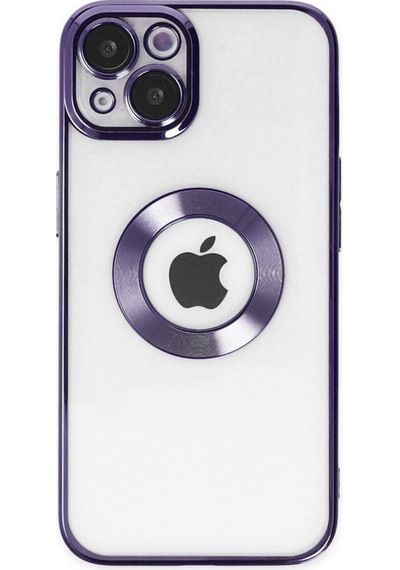 Apple Uyumlu iPhone 14 Plus Kılıf Hole Lazer Silikon Kapak