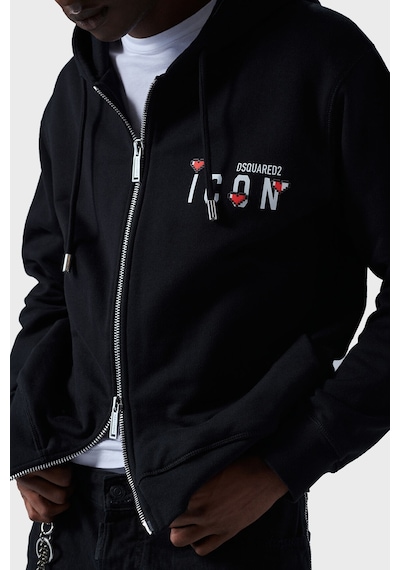 Dsquared2 Erkek Sweat S79hg0011 S25516 900 Siyah