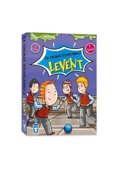 Levent - İlk Okuma Kitaplarım 2 1. Sınıf 10 Set - Ezjı-752476
