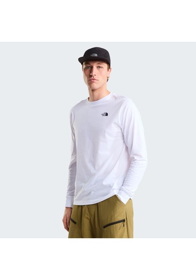 The North Face M Evolutıon Sımple Dome Regular Long Sle Erkek Tişört Nf0a8eu3fn41 Beyaz