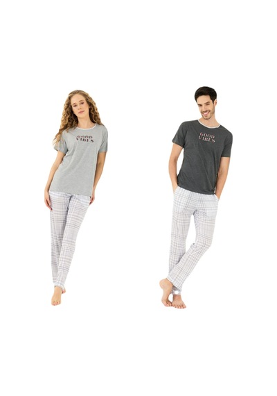 Yeni İnci Sevgili Karı Koca 2 Çift Pijama Takım 1900 839 001