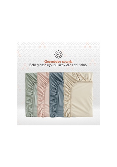 Gezenbebe Hero Lastikli Bebek Ve Çocuk Çarşafı 70x140