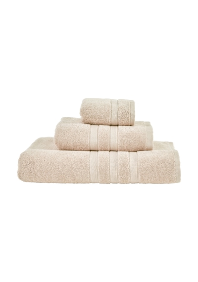 Karaca Home Comfort Touch Düz Bej %100 Pamuk Havlu 30x50 Cm 200.22.11.0094