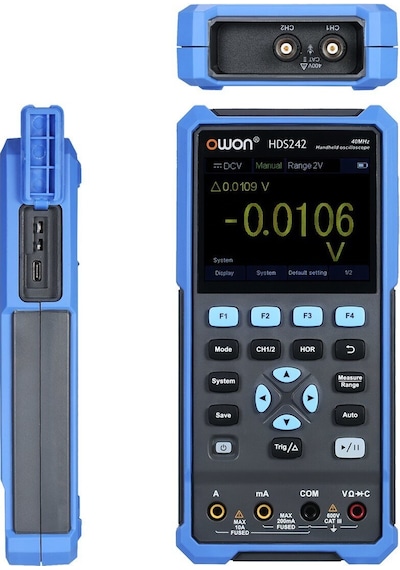 Owon Hds242 40Mhz El Tipi Dijital Osiloskop MuLTimetre