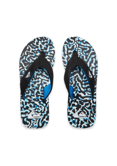 Quiksilver Aqyl101339m Molokai Layback Ii Siyah-mavi Erkek Terlik Mavi - Siyah