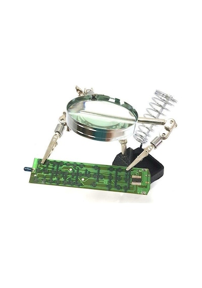 Powermaster Mg-16130 Masa Üstü Mini Büyüteç Pcb  Tutucu