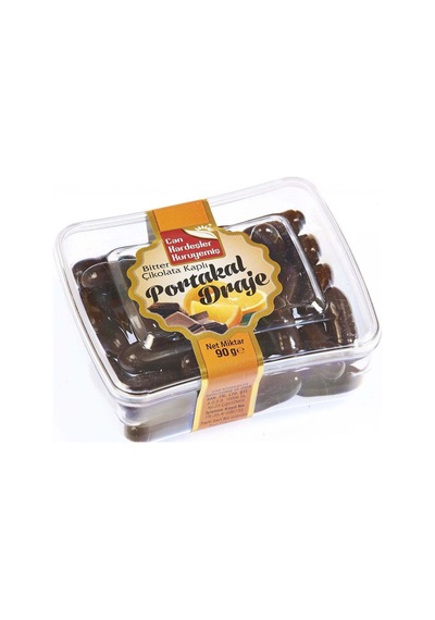 Bitter Çikolatalı Portakal Draje 90 G