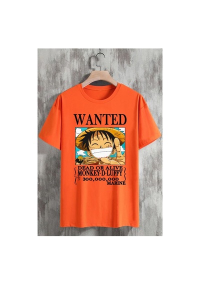 Noıssey Kırmızı Etiket Galashop One Piece Turuncu Unisex T-shirt 17992