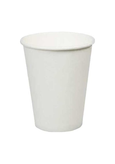 Karton Bardak Beyaz 9 Oz - 50 Adet