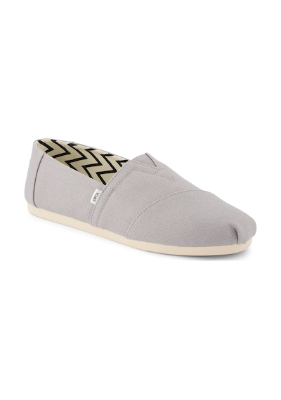 Espadril / Keten Erkek 10020857 Toms Alpargata Recycled Cotton Canvas Drizzle Grey Grey Gri