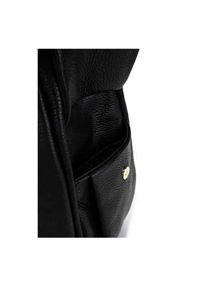 Bruno Shoes Bruno Rossi Bag Kadın Hakiki Deri Siyah Sırt & Omuz Çantası 1048 Mlx14g Bn Cnt Sk25-26 Nero Siyah