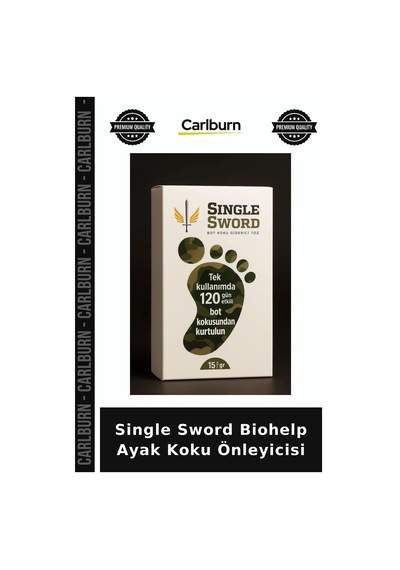 Single Sword Biohelp Ayak Koku Önleyicisi Günlük Kullanım Pratik Çözüm Kozmetik