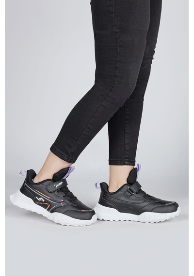 Jump 29601 Çocuk Rahat Sneaker Siyah/lila Siyah - Lila