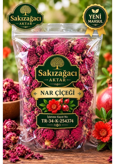 Sakızağacıaktar Nar Çiçeği 250 Gr