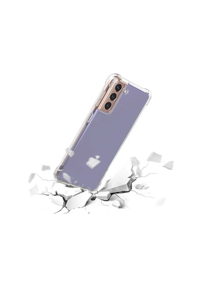 Galaxy S21 Plus Kılıf Zore Nitro Anti Shock Silikon Kılıf Renksiz