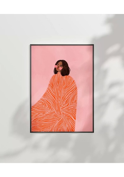 Çerçevesiz Poster Abstract Warmth