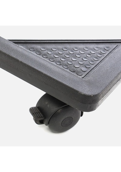 Panko Plus Pan-02 Beyaz Eşya Altlığı Siyah
